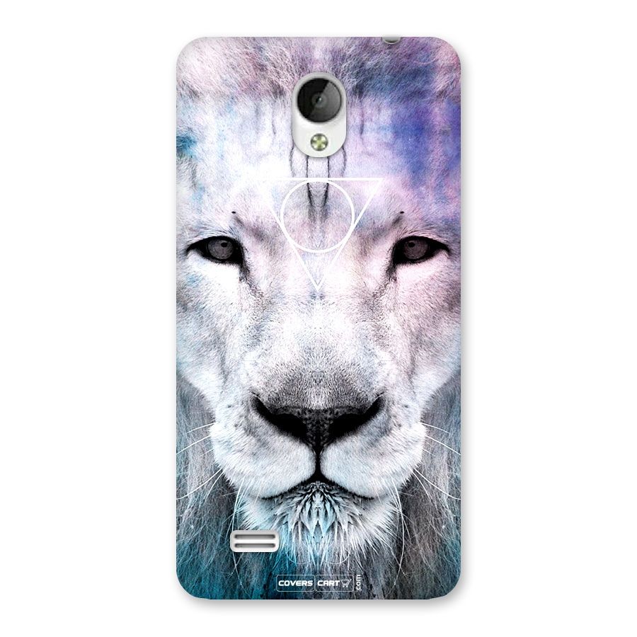 White Lion Back Case for Vivo Y21