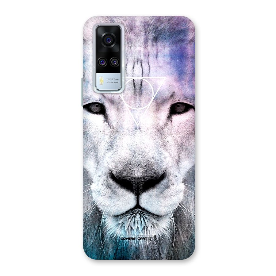 White Lion Back Case for Vivo Y31