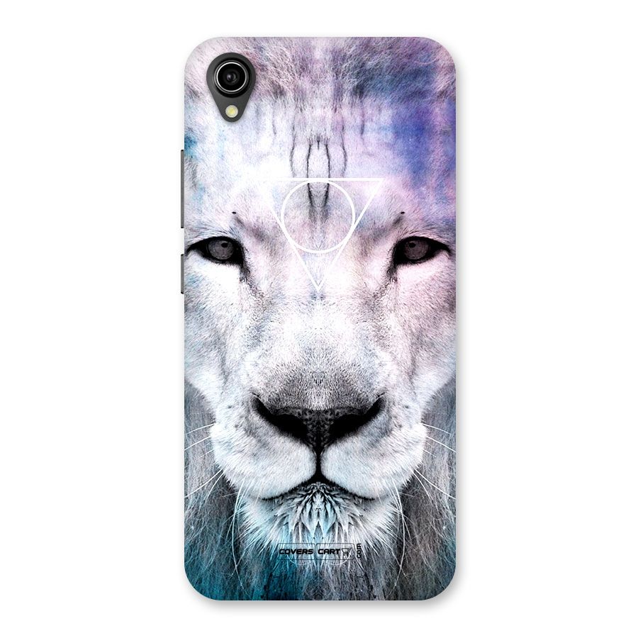 White Lion Back Case for Vivo Y90