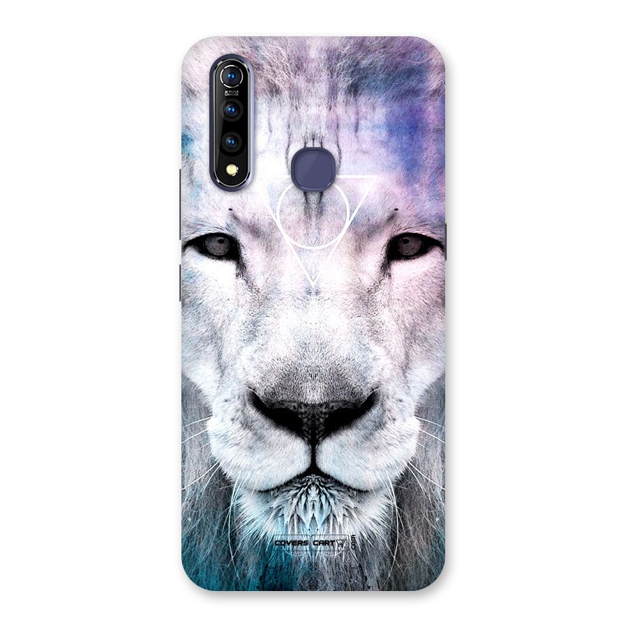 White Lion Back Case for Vivo Z1 Pro