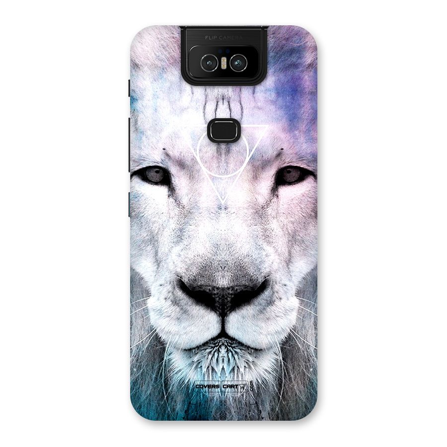 White Lion Back Case for Zenfone 6z