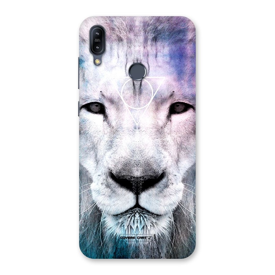 White Lion Back Case for Zenfone Max M2