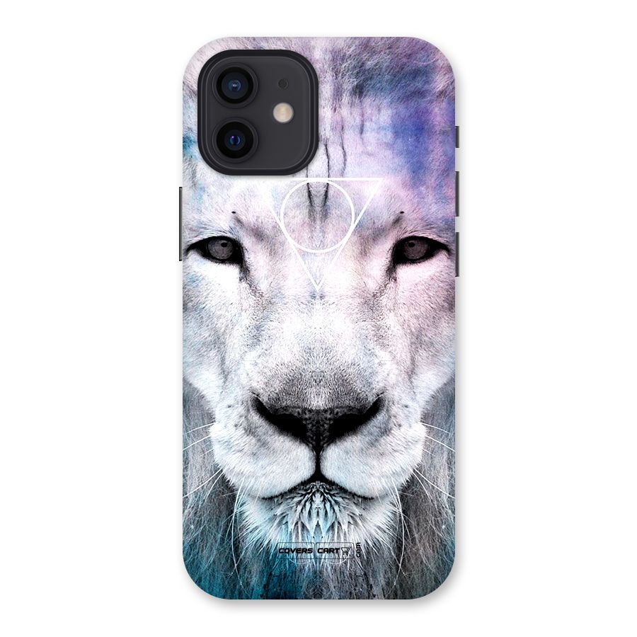White Lion Back Case for iPhone 12