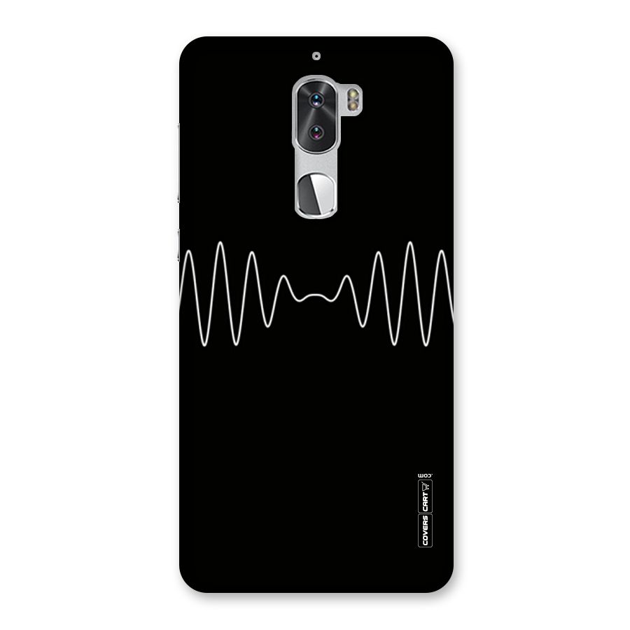 White Minimal Thread Back Case for Coolpad Cool 1