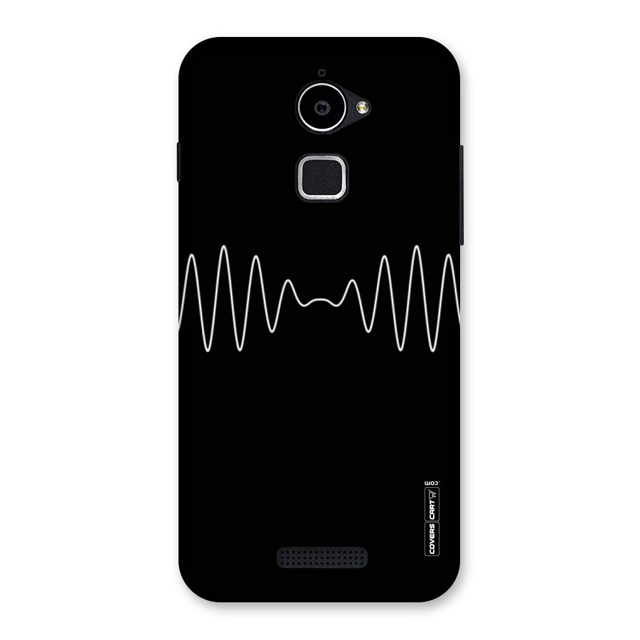 White Minimal Thread Back Case for Coolpad Note 3 Lite