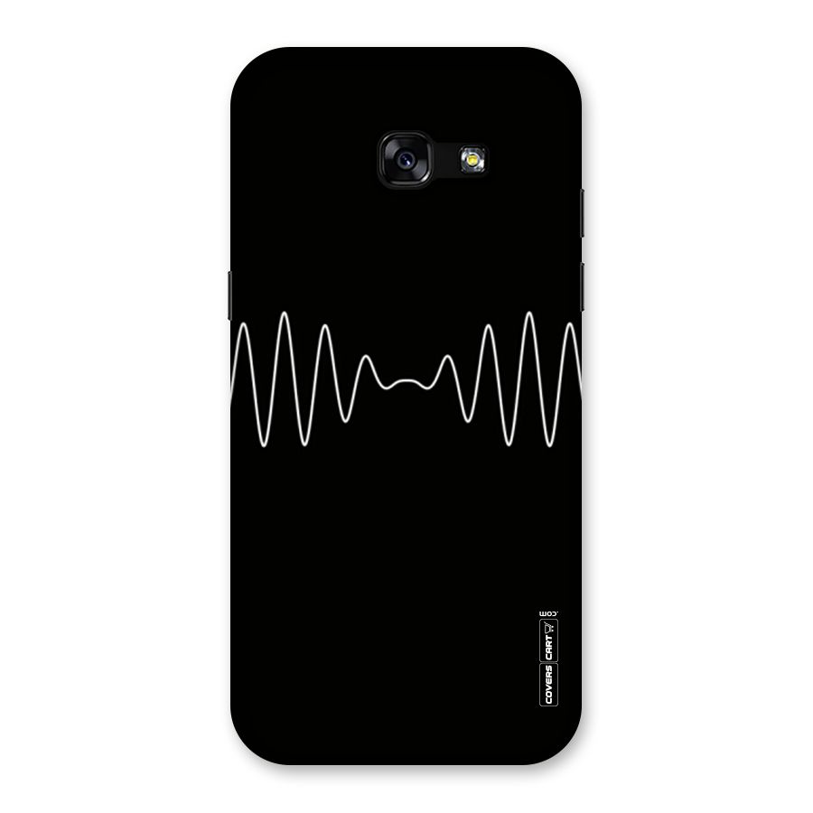 White Minimal Thread Back Case for Galaxy A5 2017