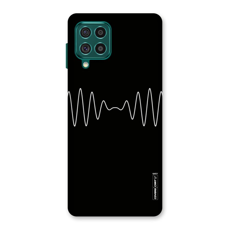 White Minimal Thread Back Case for Galaxy F62