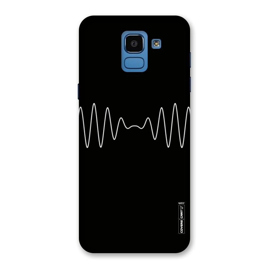 White Minimal Thread Back Case for Galaxy On6
