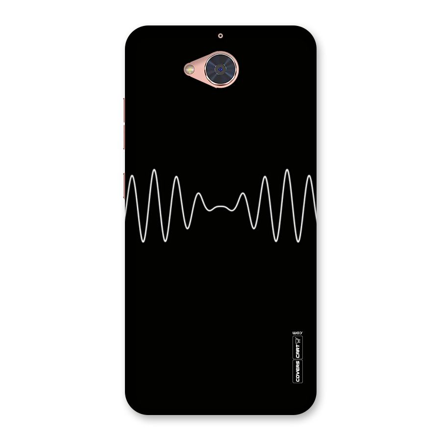 White Minimal Thread Back Case for Gionee S6 Pro