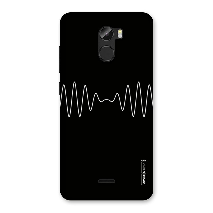 White Minimal Thread Back Case for Gionee X1