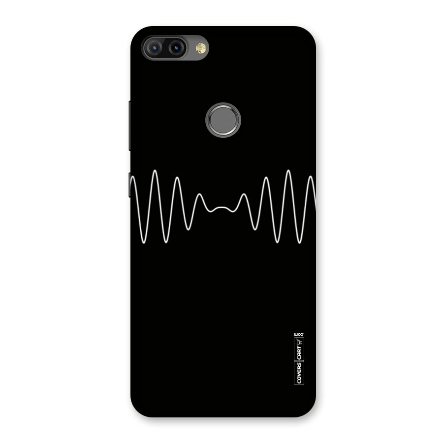 White Minimal Thread Back Case for Infinix Hot 6 Pro