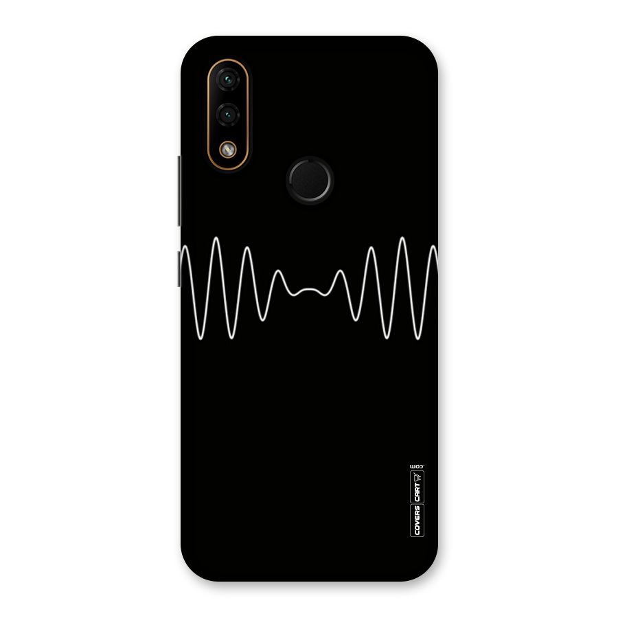 White Minimal Thread Back Case for Lenovo A6 Note