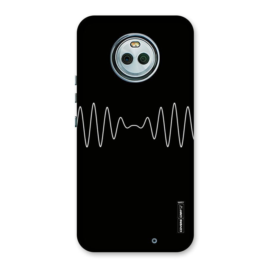 White Minimal Thread Back Case for Moto X4