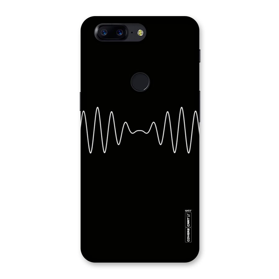 White Minimal Thread Back Case for OnePlus 5T