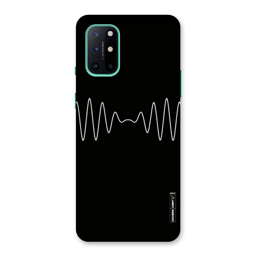 White Minimal Thread Back Case for OnePlus 8T