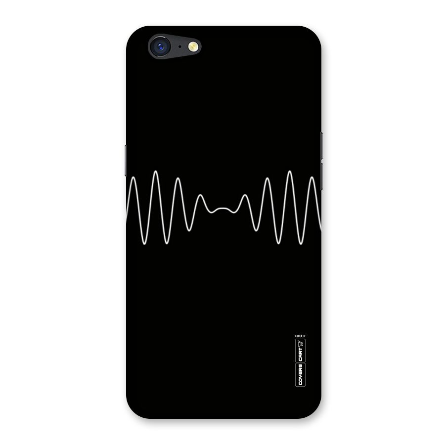 White Minimal Thread Back Case for Oppo A71