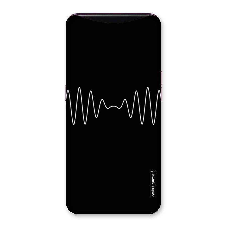 White Minimal Thread Back Case for Oppo Find X