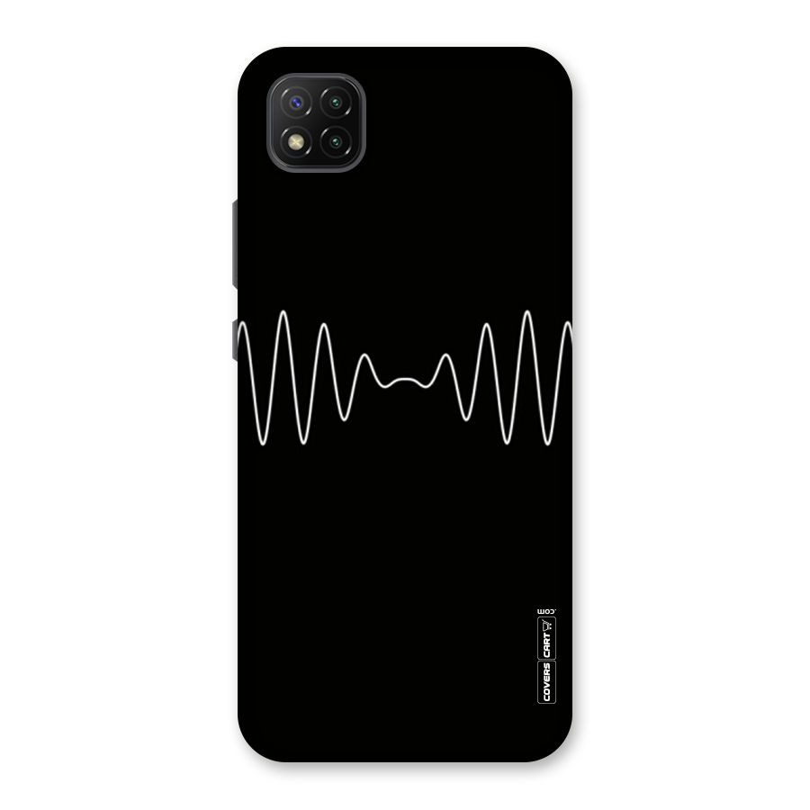 White Minimal Thread Back Case for Poco C3