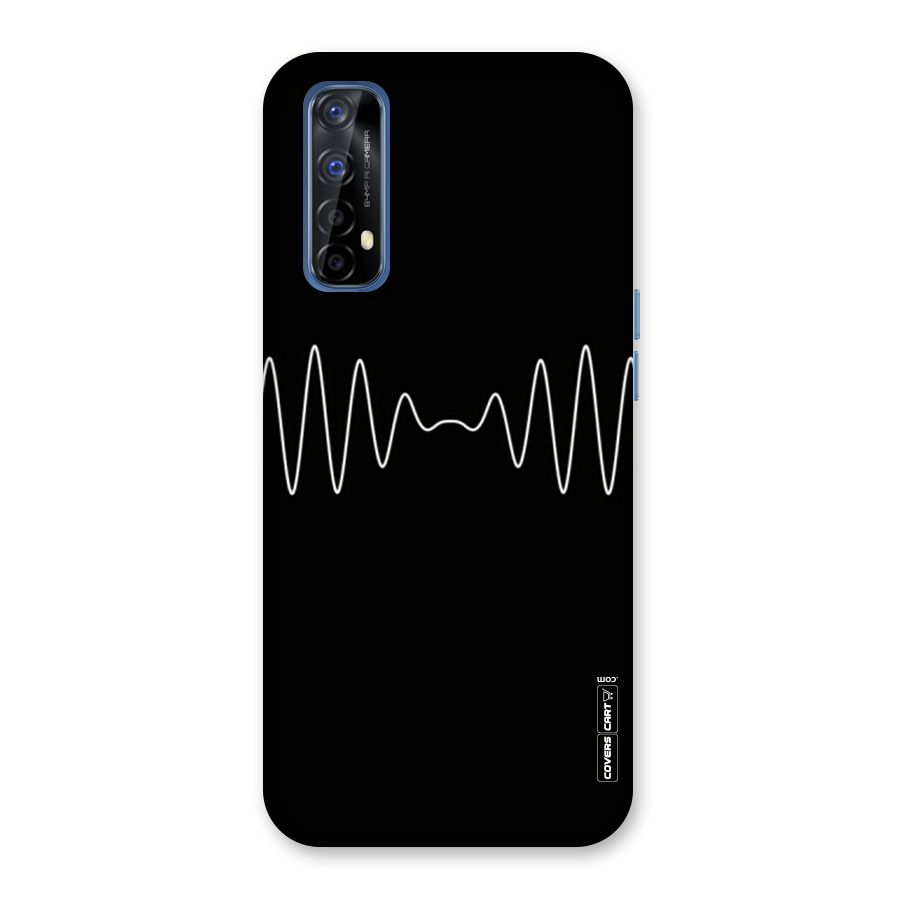 White Minimal Thread Back Case for Realme 7