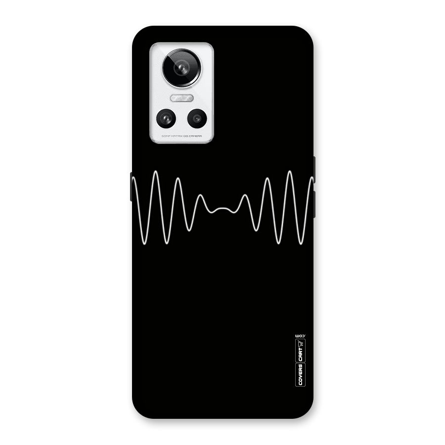 White Minimal Thread Back Case for Realme GT Neo 3