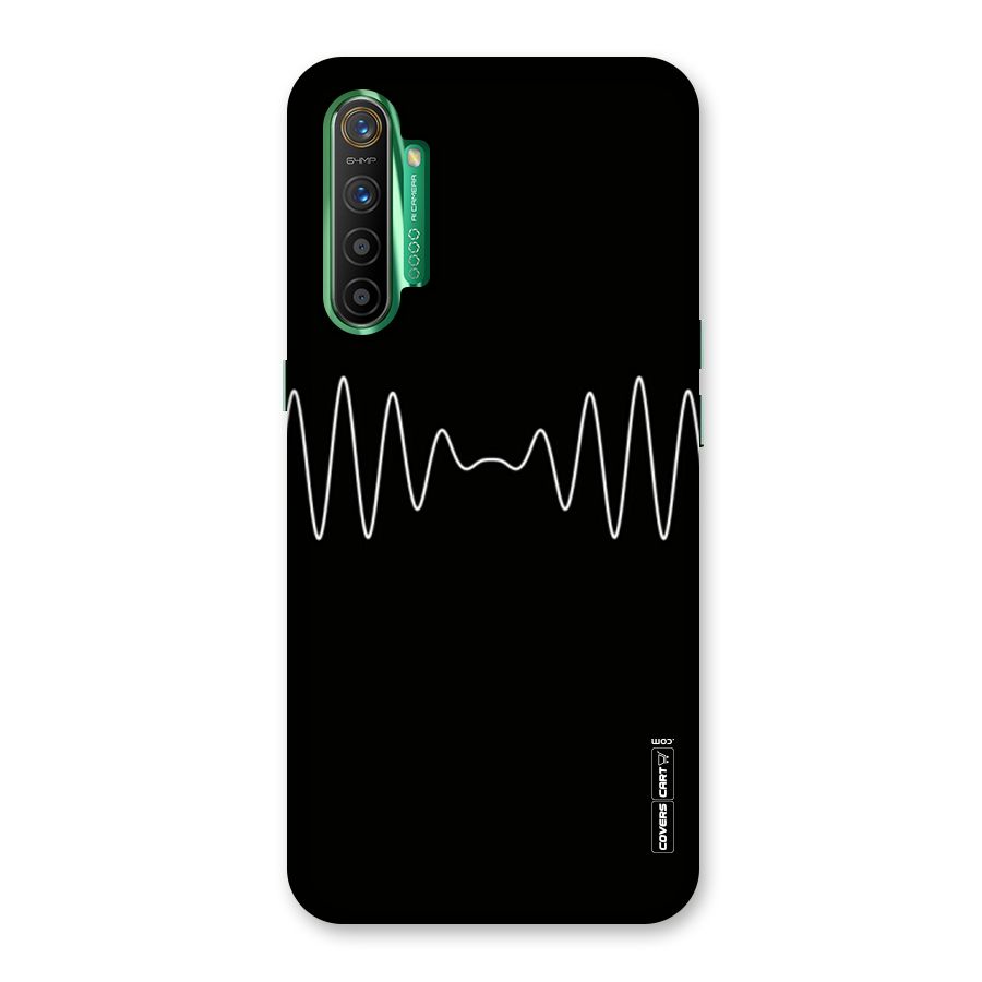 White Minimal Thread Back Case for Realme X2