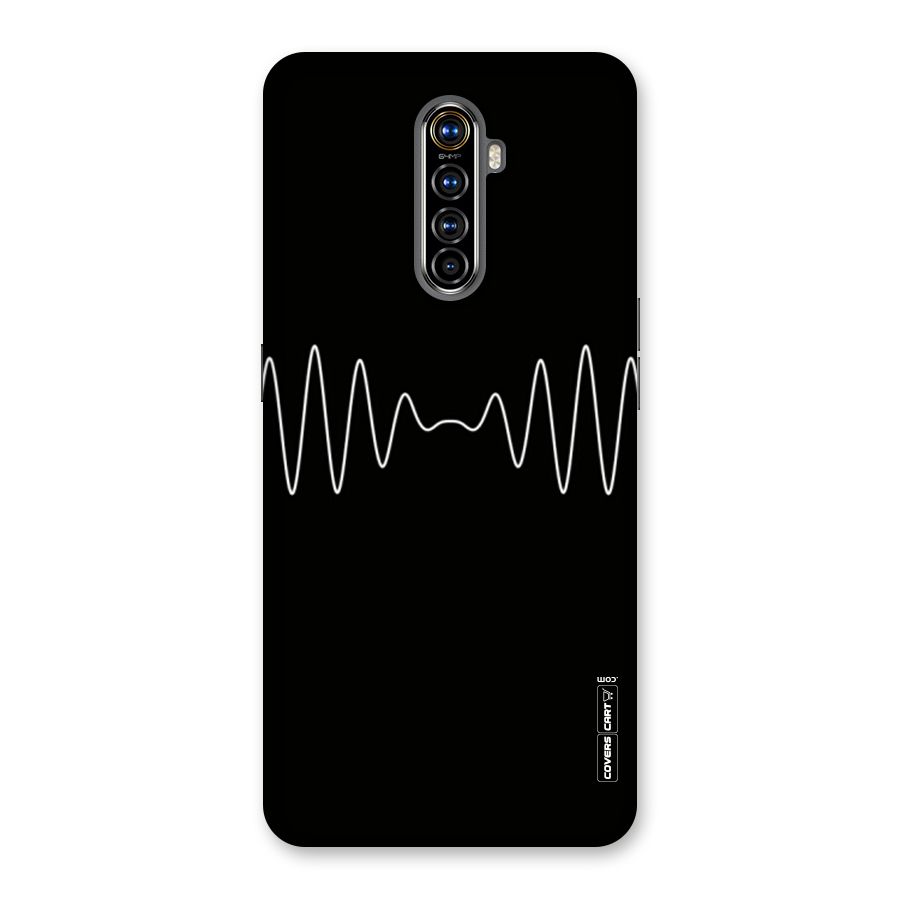 White Minimal Thread Back Case for Realme X2 Pro