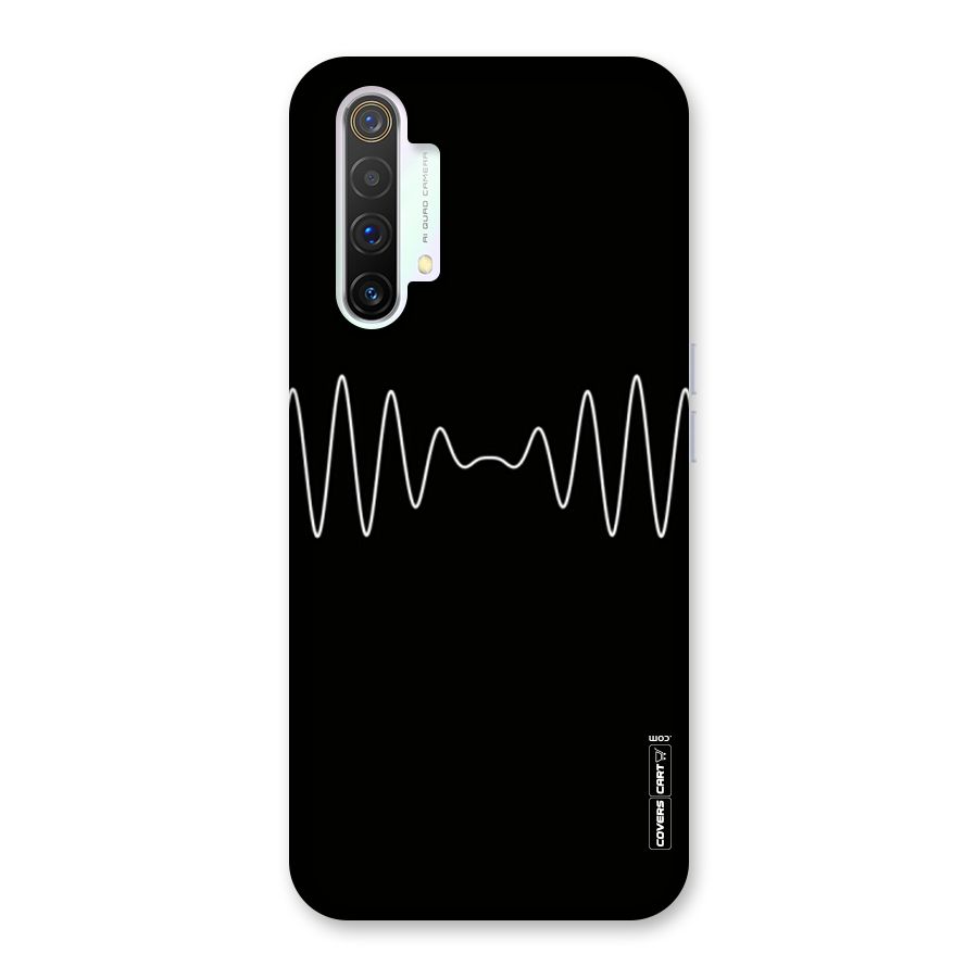 White Minimal Thread Back Case for Realme X3 SuperZoom