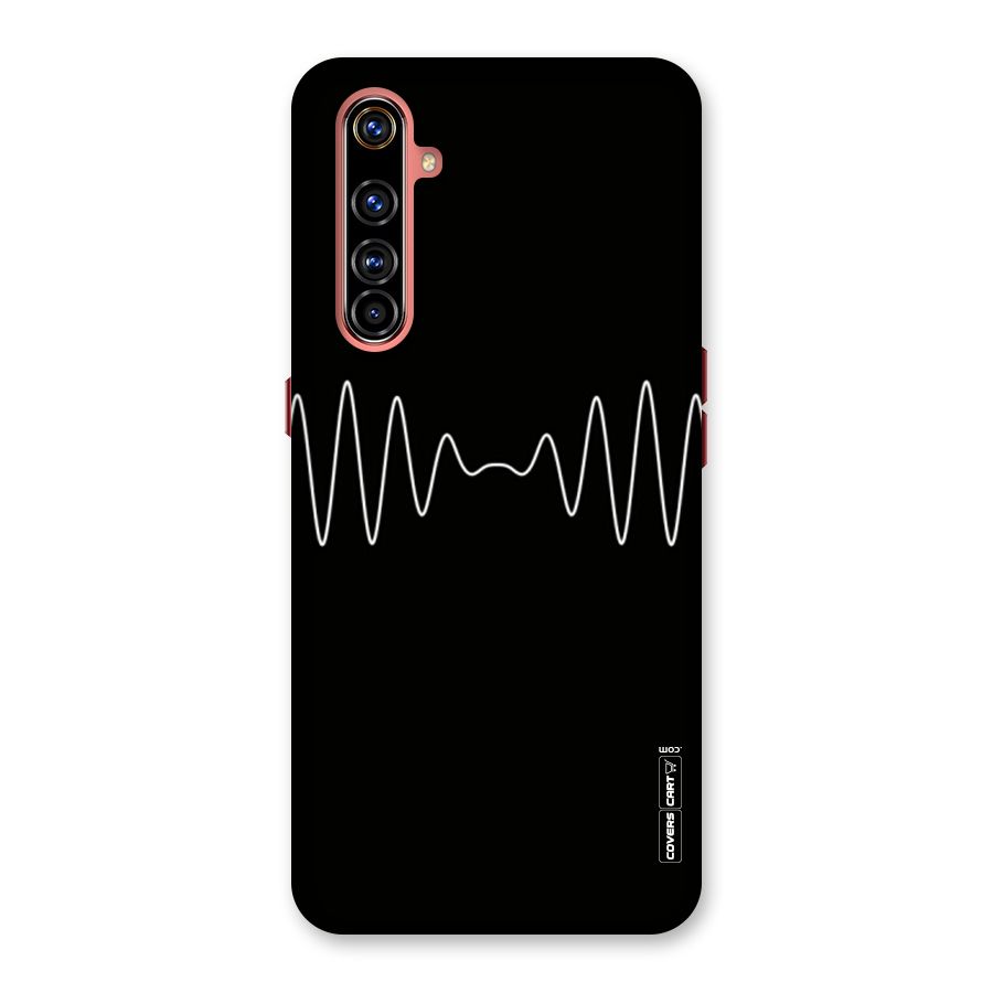 White Minimal Thread Back Case for Realme X50 Pro