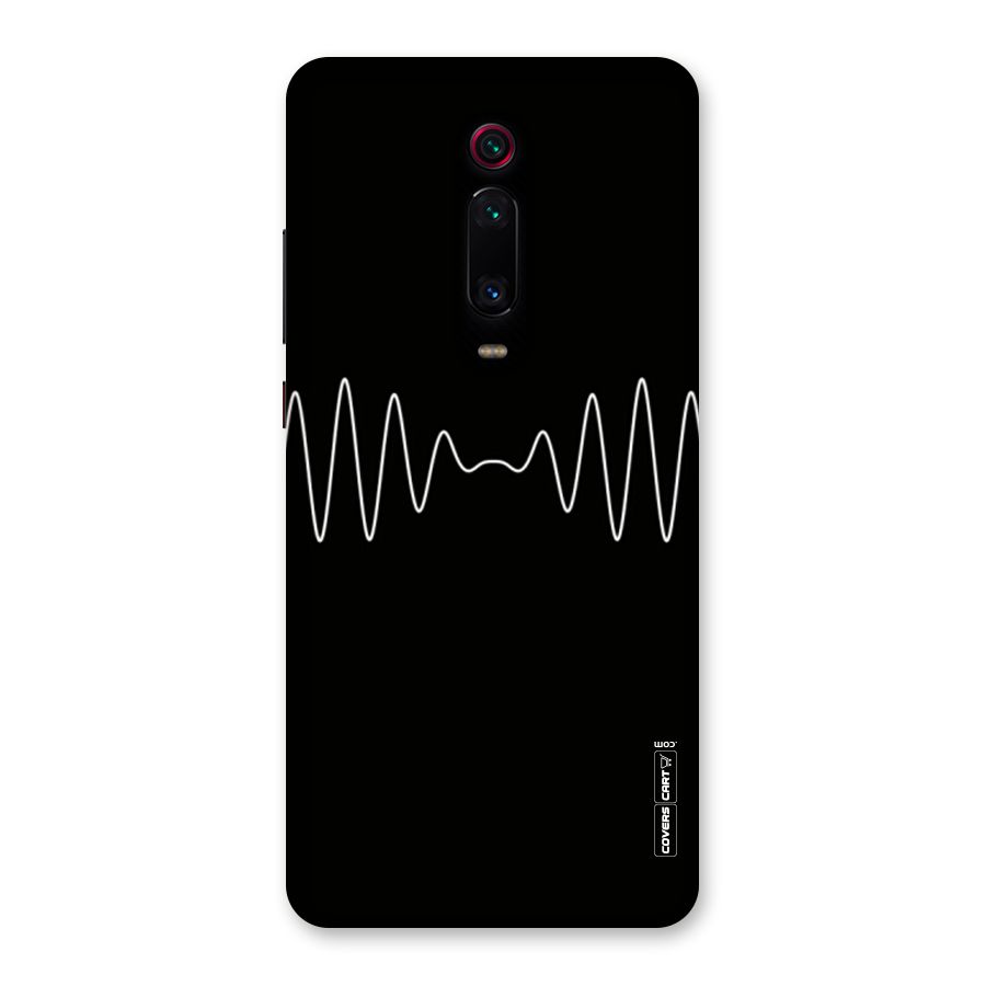 White Minimal Thread Back Case for Redmi K20