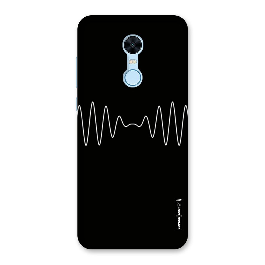 White Minimal Thread Back Case for Redmi Note 5