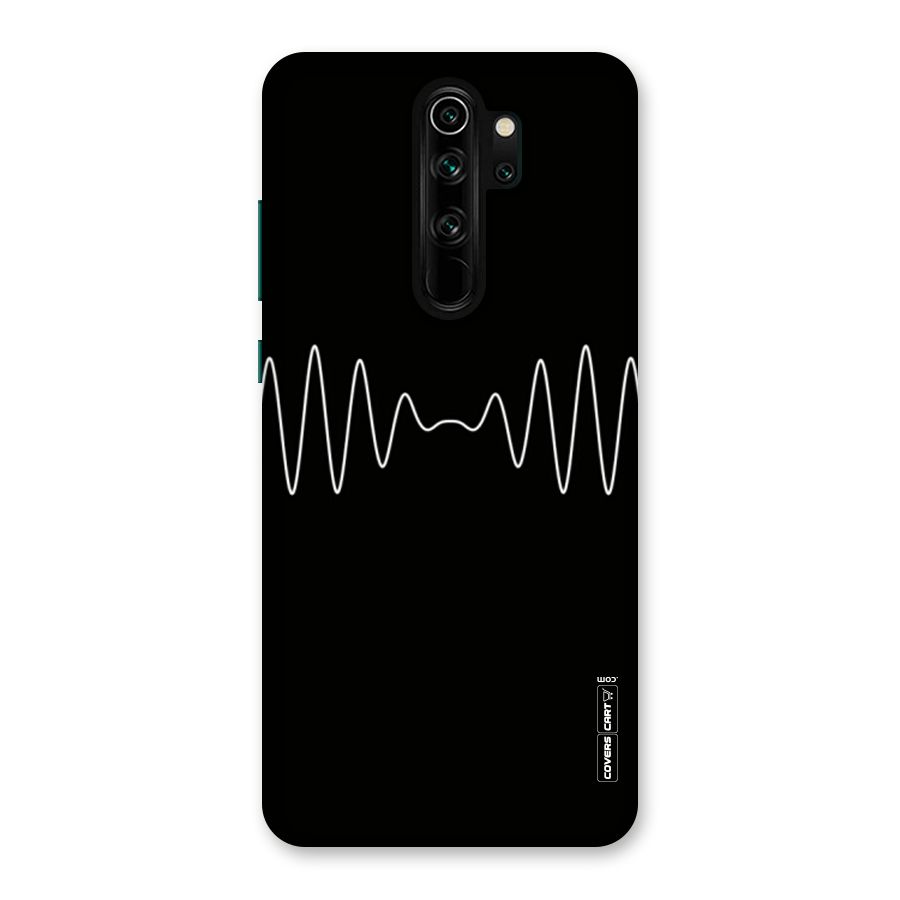 White Minimal Thread Back Case for Redmi Note 8 Pro