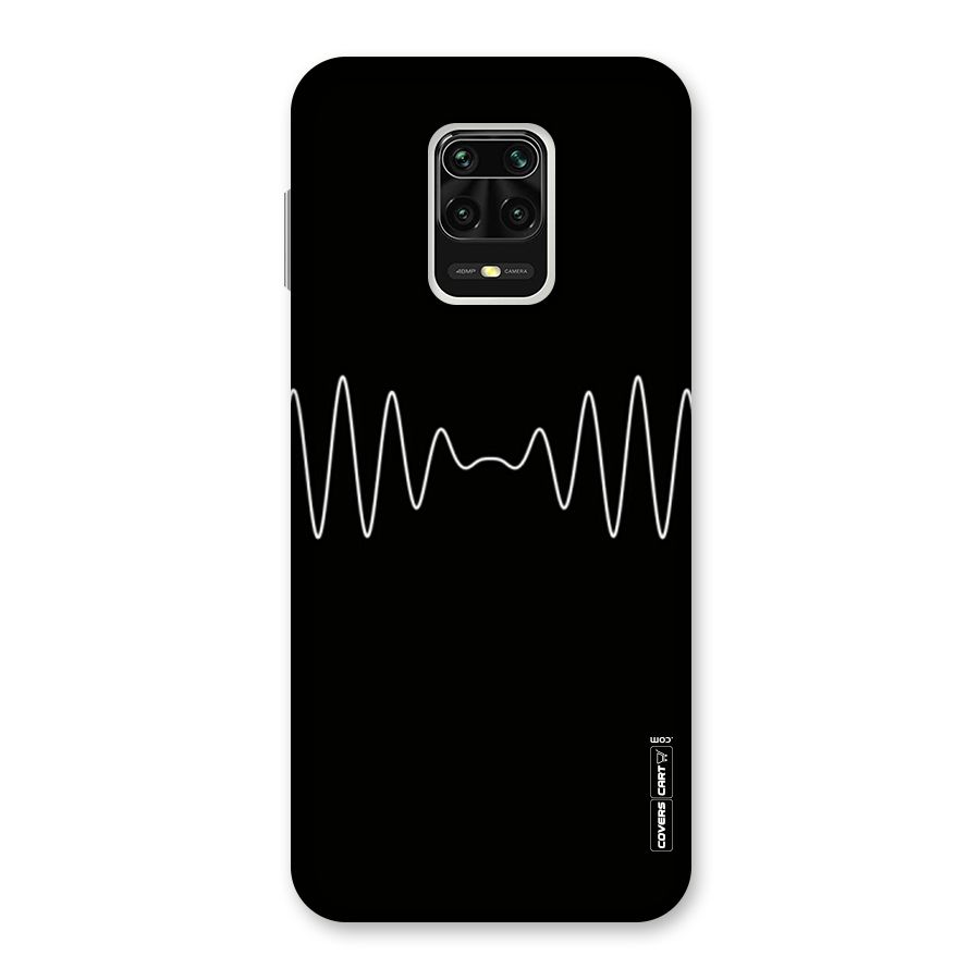 White Minimal Thread Back Case for Redmi Note 9 Pro Max