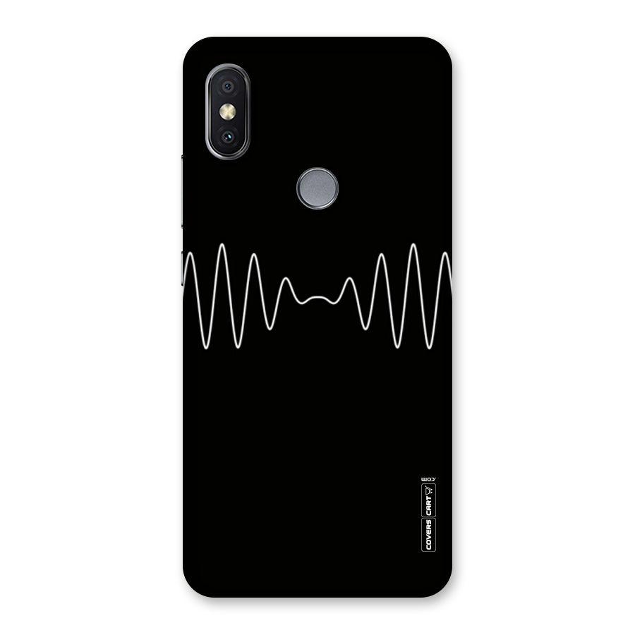 White Minimal Thread Back Case for Redmi Y2