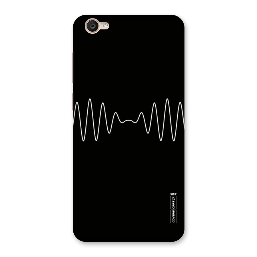 White Minimal Thread Back Case for Vivo Y55s