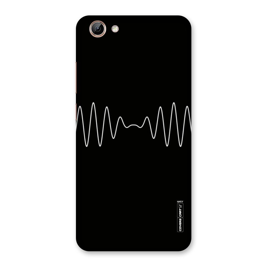 White Minimal Thread Back Case for Vivo Y71