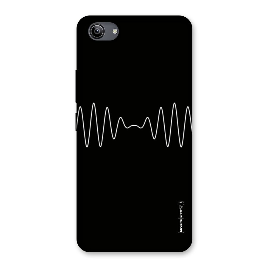 White Minimal Thread Back Case for Vivo Y81i