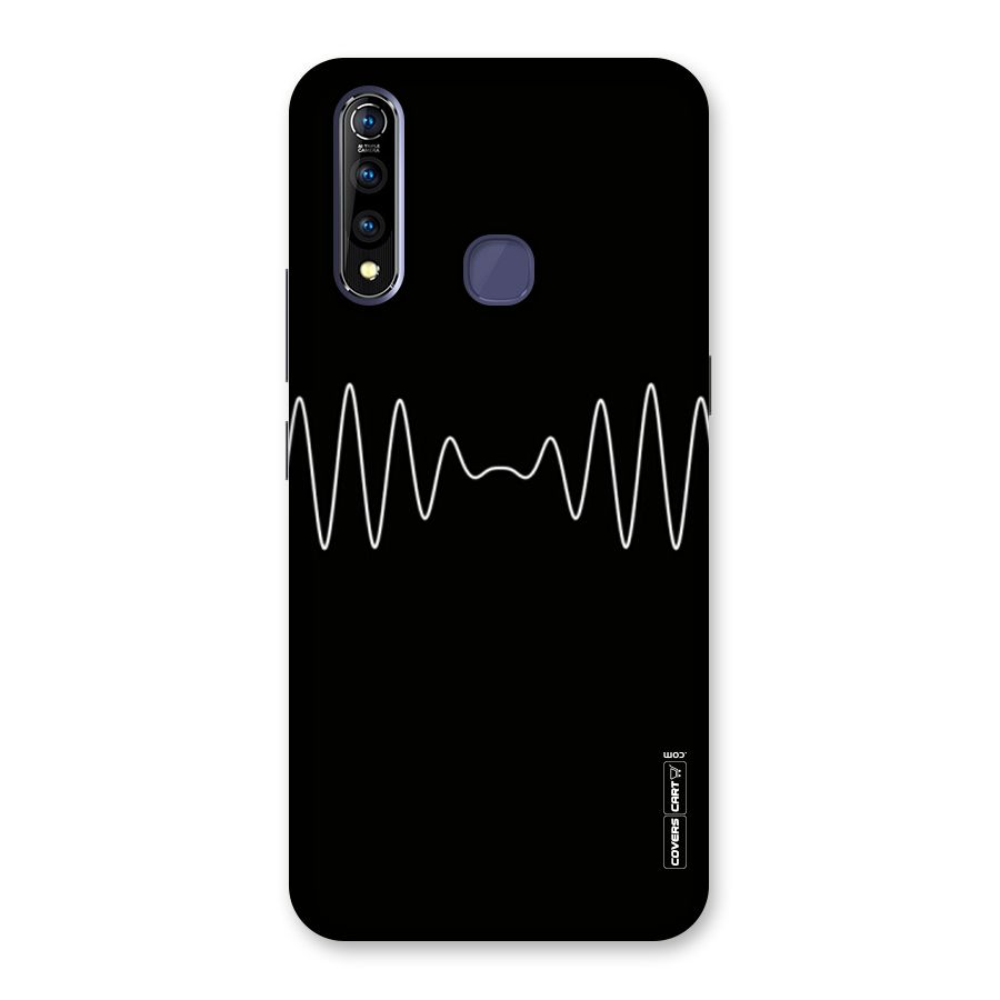 White Minimal Thread Back Case for Vivo Z1 Pro