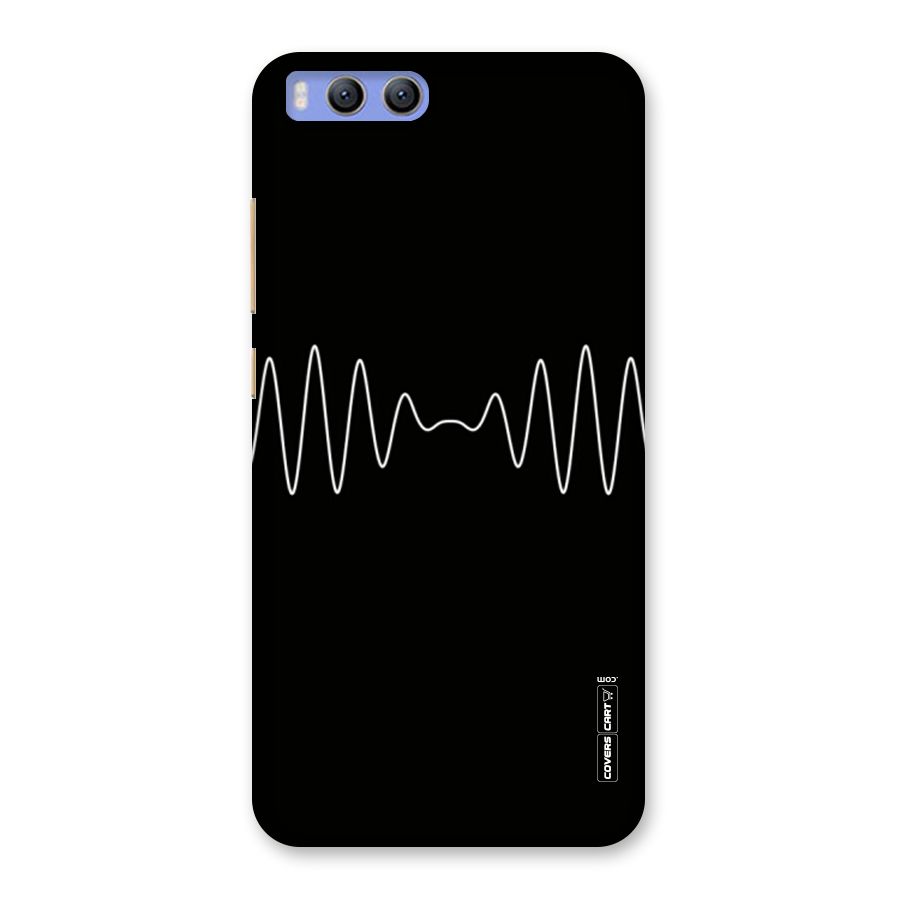 White Minimal Thread Back Case for Xiaomi Mi 6