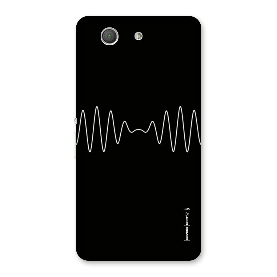 White Minimal Thread Back Case for Xperia Z3 Compact