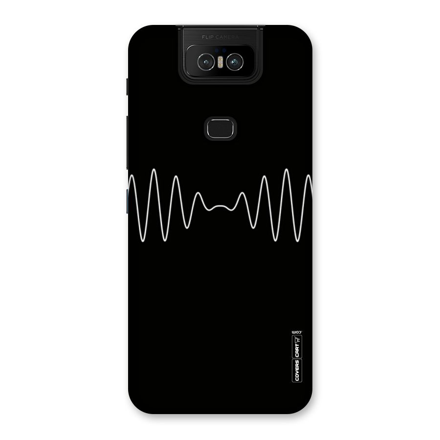 White Minimal Thread Back Case for Zenfone 6z