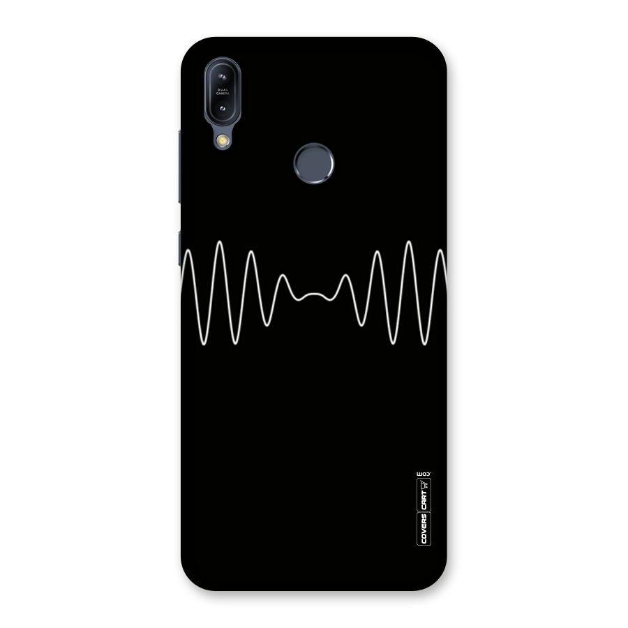 White Minimal Thread Back Case for Zenfone Max M2