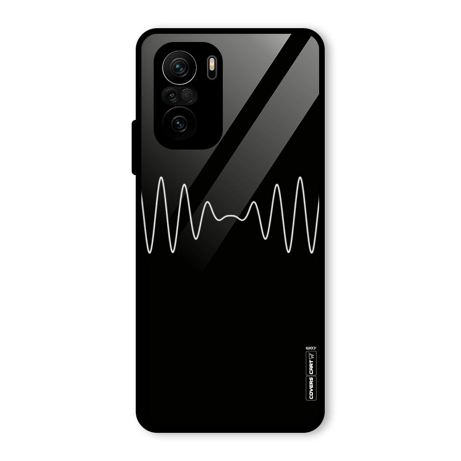 White Minimal Thread Glass Back Case for Mi 11X Pro