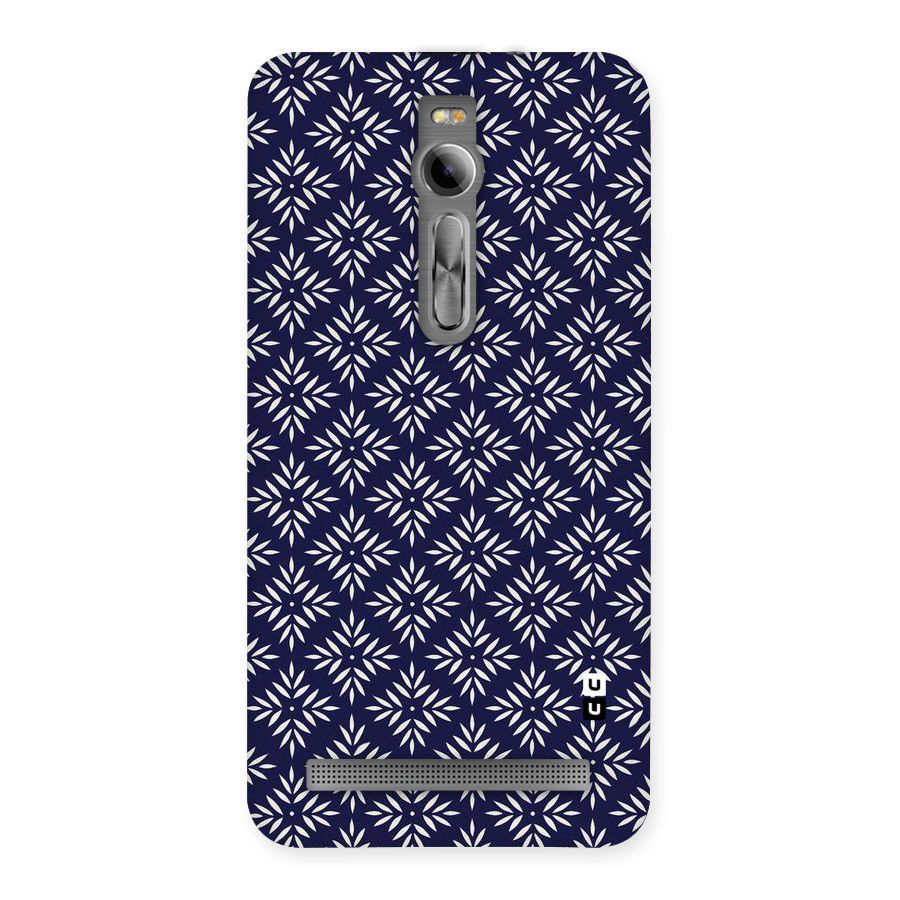 White Petals Pattern Back Case for Asus Zenfone 2