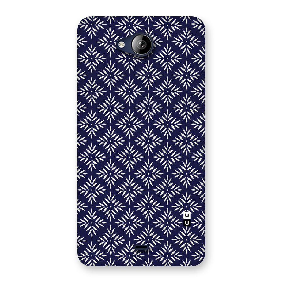 White Petals Pattern Back Case for Canvas Play Q355