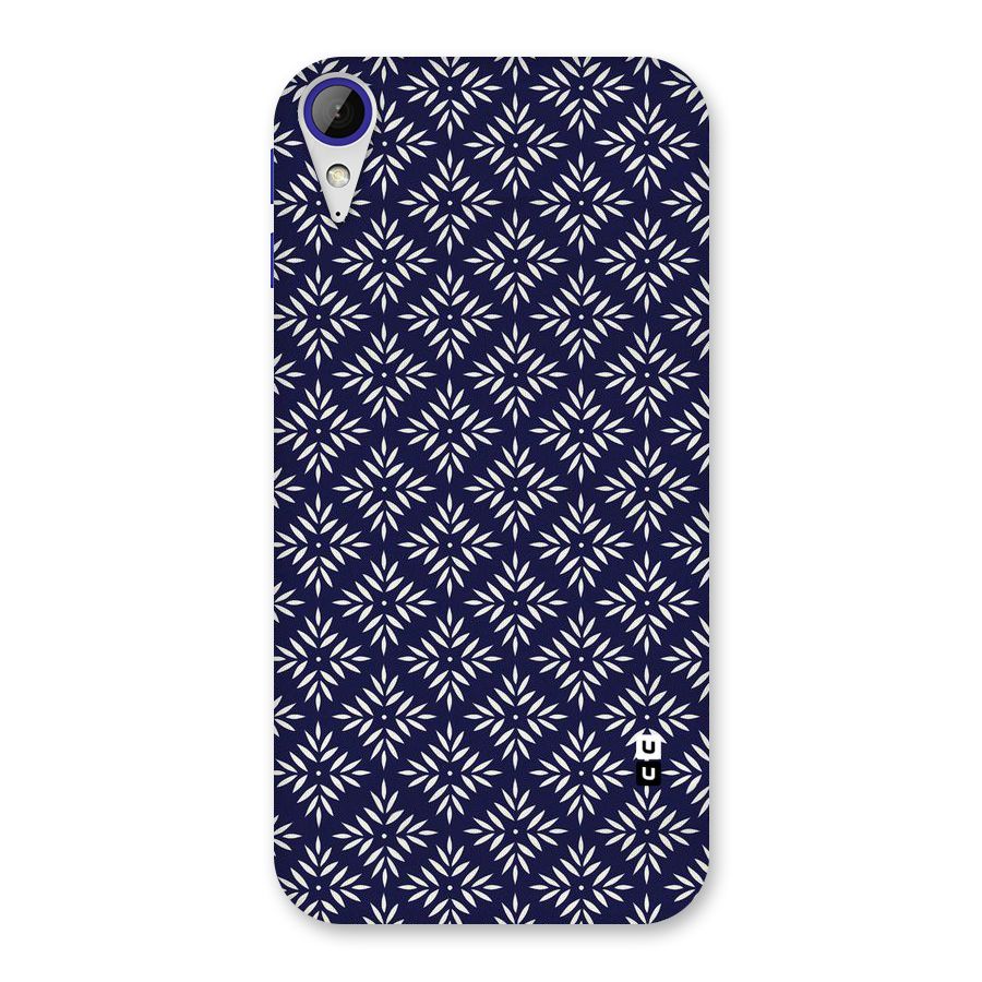 White Petals Pattern Back Case for Desire 830