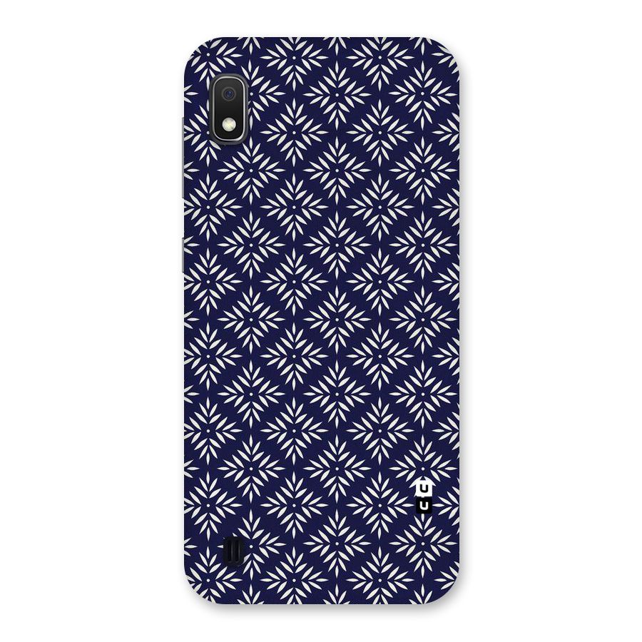 White Petals Pattern Back Case for Galaxy A10