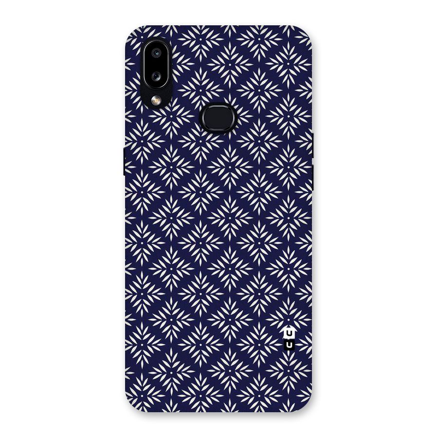 White Petals Pattern Back Case for Galaxy A10s