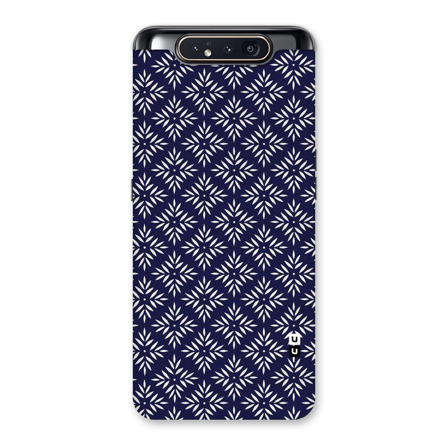 White Petals Pattern Back Case for Galaxy A80