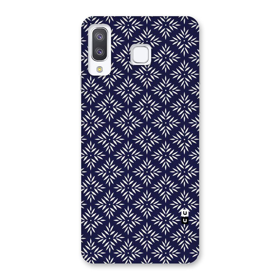 White Petals Pattern Back Case for Galaxy A8 Star