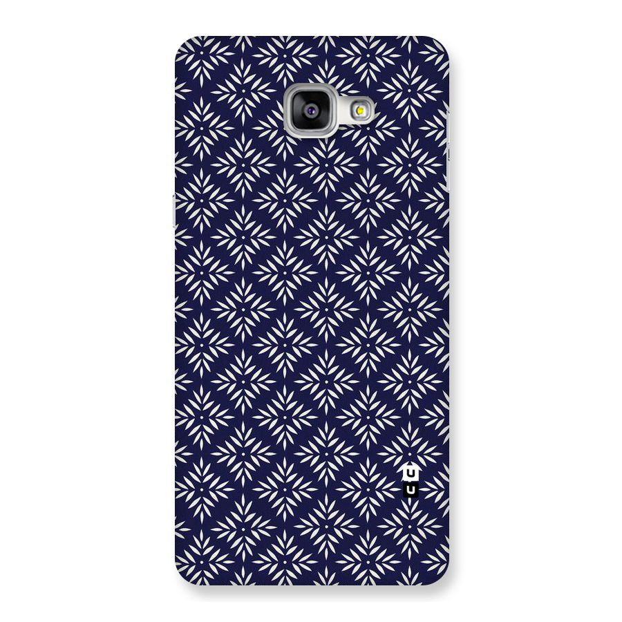 White Petals Pattern Back Case for Galaxy A9